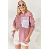 Olalook Shirt - Pink - Oversize Cene