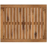  Stolić za kavu Prirodna i crna 50 x 60,5 x 36 cm | shoptok.hr