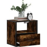 vidaXL Zidni noćni ormarići 2 kom dimljeni hrast 40x31x39,5 cm | shoptok.hr