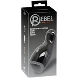 Rebel ogrevalni, vibrirajoči, gor-dol premikajoči masturbator (črna) | Shoptok.si