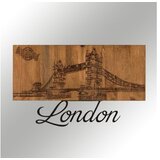 WALLXPERT dekorativni drveni zidni pribor london | ePonuda.com
