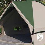 Šator Teepee za 6 osoba Zelena i bijela 431 x 366 x 185 cm | shoptok.hr