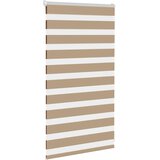 Zebra zavjesa Pješčano smeđa 85x100 cm Širina tkanine 80,9 cm Poliester | Shoptok.si