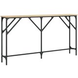  Konzolni stol boja hrasta sonome 140x23x75 cm konstruirano drvo | shoptok.hr