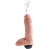 King Cock realističen dildo 8 Squirting, 20cm | Shoptok.si