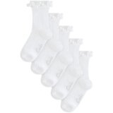 Clarks Nogavice siva / bela | Shoptok.si