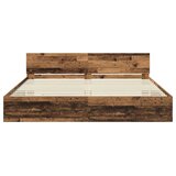  Krevetna konstrukcija Staro drvo 200 x 200 cm Konstruirano drvo | Eponuda.com