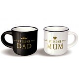  Set minimug šoljica par dad and mum | ePonuda.com