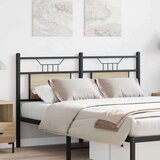  Uzglavlje boja hrasta sonome 137 cm konstruirano drvo i čelik | shoptok.hr