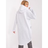 RUE PARIS Sweatshirt-RV-BL-4858-1.99P-light gray | Shoptok.si