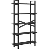  Polica Crni hrast 100 x 33 5 x 178 cm Konstruirano drvo | shoptok.hr