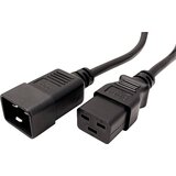 Roline vtič za napajalni kabel C20 - vtičnica C19\, črna\, 2 m 19.08.1562 tok priključni kabel črna 2.00 m, (20414745) | Shoptok.si