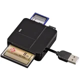 čitač kartica 2.0 SD/microSD/CF crni 94124