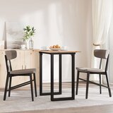  Blagovaonski stol O-oblika 80x50x75,5 cm od borovine i čelik | shoptok.hr