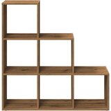 vidaXL Pregrada / regal za knjige 3 razina hrast 99x29x99 cm drveni | shoptok.hr