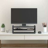  Za monitor sivi 50 x 27 x 15 cm od masivne borovine | shoptok.hr