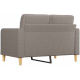  Dvosjed od tkanine smeđesivi 120 cm | shoptok.hr