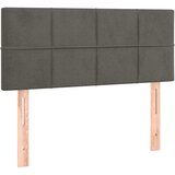  box spring s madracem LED tamnosivi 100x200 cm baršun | shoptok.hr