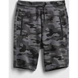 GAP Dark grey boys' patterned tracksuit shorts | shoptok.hr