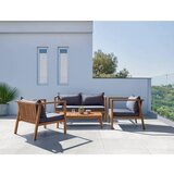 Bessagi Garden Lounge Garnitura Pia, Temno Siva, Akacija, 4-Delno | Shoptok.si