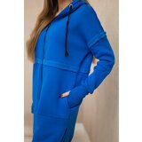Kesi Insulated set with a long sweatshirt purple blue | Eponuda.ba