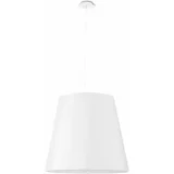 Nice Lamps Bela viseča svetilka s steklenim senčnikom ø 50 cm Tresco - Nice Lamps