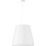 Nice Lamps Bijelo viseće svjetlo sa staklenim sjenilom ø 50 cm Tresco - | shoptok.hr