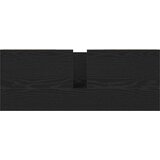 Ormarić za umivaonik s ladicama crni hrast 90x34,5x60 cm | shoptok.hr