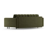 Cosmopolitan Design Zelena baršunasti sklopiva/s prostorom za odlaganje sofa 222 cm Bali – | shoptok.hr