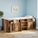 Ormarić za krevet s pohranom 2 pcs Staro drvo 66 x 35 x 48 cm | shoptok.hr