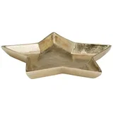 427424 - Dekorativni podnos AMBOLOSY 30 x 32 cm, zlatna