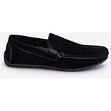 EVENTO PE1 Men's Classic Suede Loafers Black Felixo | Shoptok.si