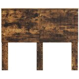  Vzglavje z vzglavjem Dimljeni oreh 135 cm Konstruiran les, (5000109064) | Shoptok.si