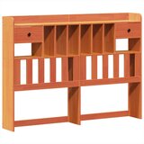  Posteljni okvir brez vzmetnice vošč. rjav 150x200 cm borovina, (21611589) | Shoptok.si