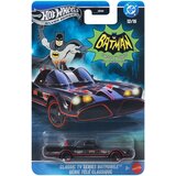 Mattel Hot Wheels Silver Series: Batmobile iz klasične TV serije, autić 1/64 - | shoptok.hr