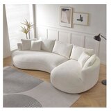 Atelier Del Sofa ugaona garnitura venedik right white | Eponuda.com