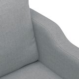  3-dijelni set sofa s jastucima svjetlosivi od tkanine | shoptok.hr