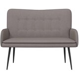 SOFA za dvije osobe Sivo-smeđa 115 x 61 x 87 cm tkanina | shoptok.hr
