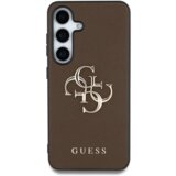 Guess GUHCS25MPGT4MBW ovitek za Samsung Galaxy S25 Plus 5G - Grained - rjav | Shoptok.si