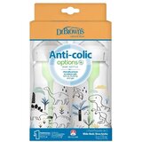 Dr Brown&amp;#039;s set plastičnih fla&amp;scaron;ica Wide Neck Dino, 270ml Slike