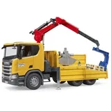 Gradbiščni tovornjak Scania Super 560R z žerjavom in 2 paletama