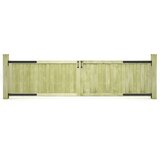 vidaXL vrtna vrata od impregnirane borovine 2 kom 300 x 75 cm | shoptok.hr