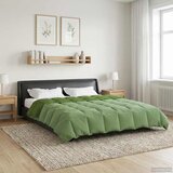  Zimska pokrivača Šonerisan Zelena 220 x 260 cm Mikrovlakna | shoptok.hr