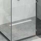 Tuš kanal 2-u-1 sa 360° sifonom Srebrno 70 cm | shoptok.hr
