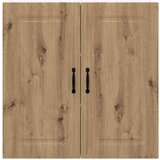 vidaXL Stenska kuhinjska omarica s polico Umetni hrast 80 x 31 x 80 cm | Shoptok.si