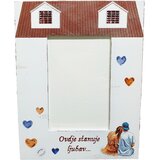  Tukaj domuje ljubezen! Okvir za fotografije Š15178 | Shoptok.si