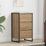 vidaXL Kreveta s ladicama Umjetnička hrastovina 42 x 36 x 75.5 cm | shoptok.hr