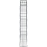  Lučne gabionske košare 20 kom 200x50x220/240 cm pocinčano željezo | shoptok.hr