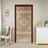 Maximex Bambusova zavesa za vrata v naravni barvi 90x200 cm Rhombus – | Shoptok.si