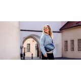 Vuch Crossbody torba Massimo Striped Dark Blue, 16 x 23 cm Slike